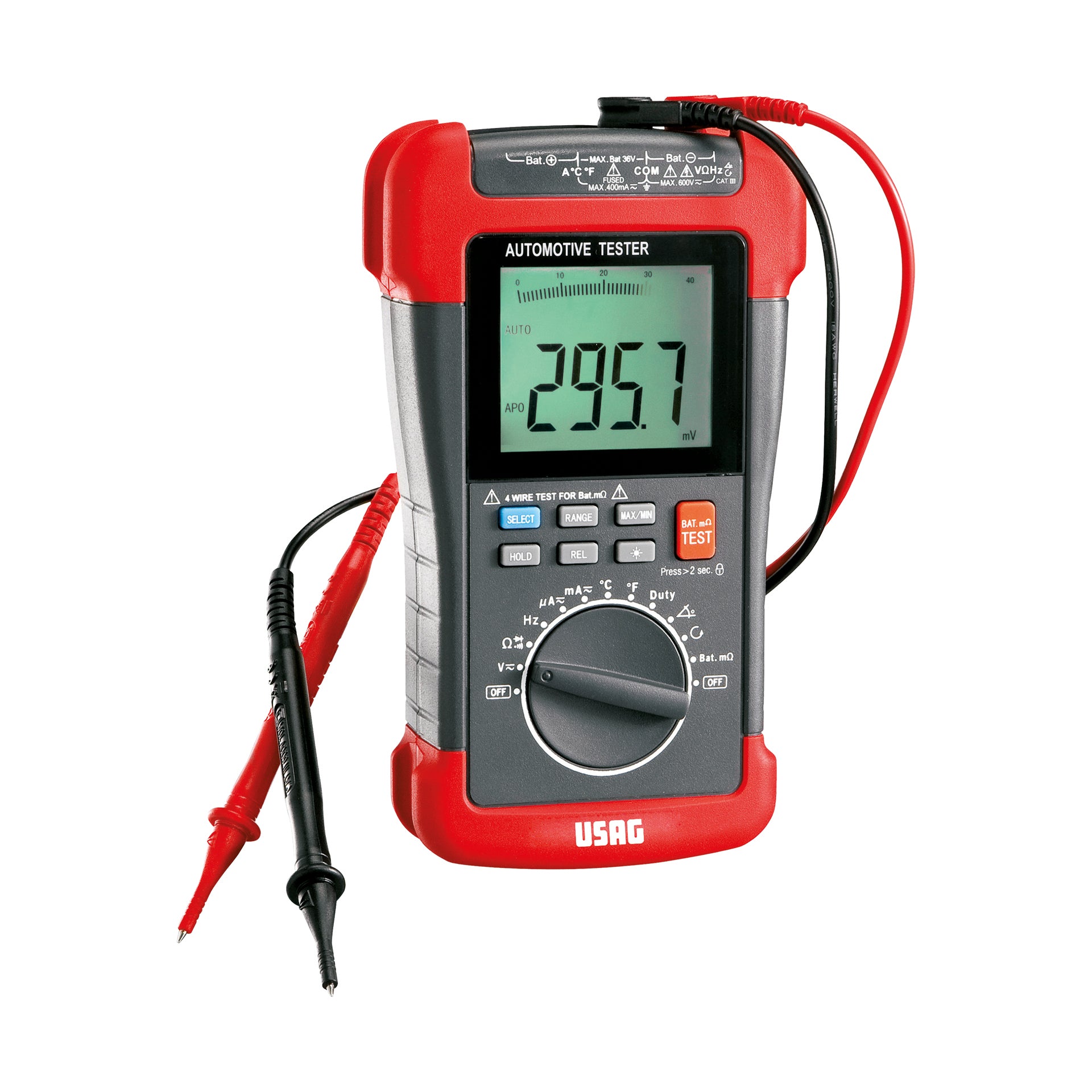 076 F - AUTOMOTIVE Digital Multimeter - Usag - U00760004 076 F - AUTOMOTIVE Digital Multimeter - Usag - U00760004
